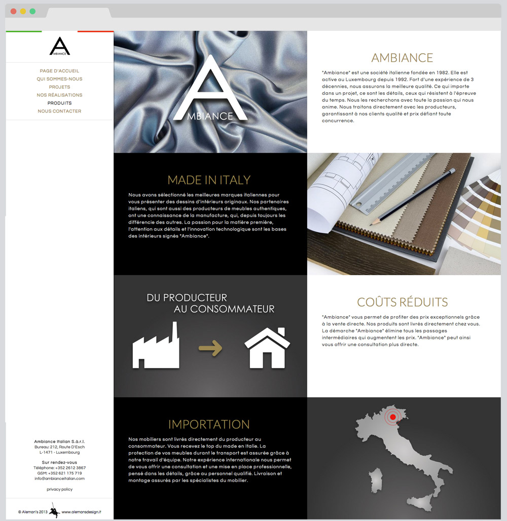 Progetto Ambiance