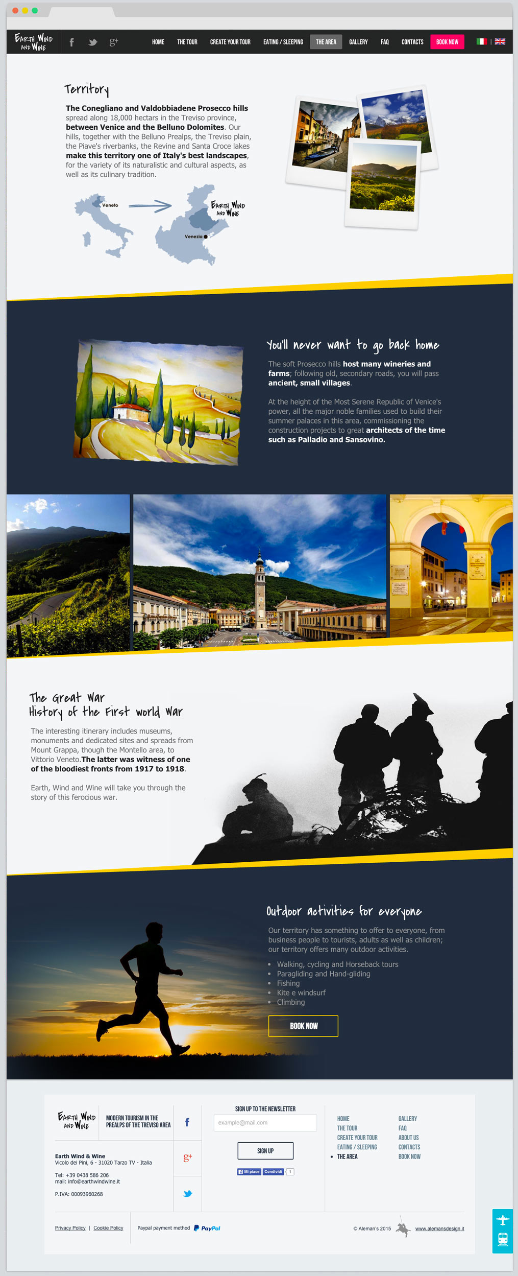 Progetto Earth Wind & Wine